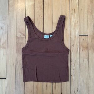 Sun-deh brown tank top